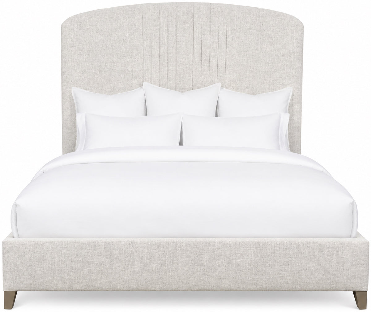Jennifer Pleated Bed - Multiple Headboard Heights