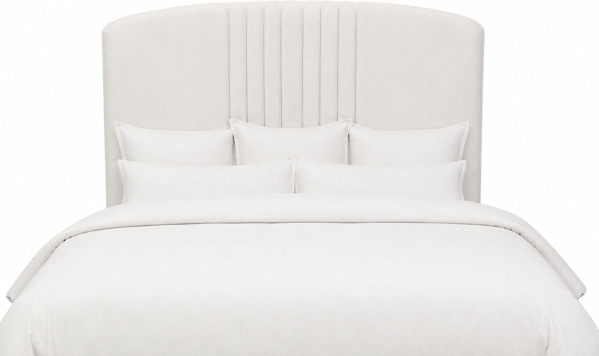 Jennifer Pleated Headboard - Multiple Heights