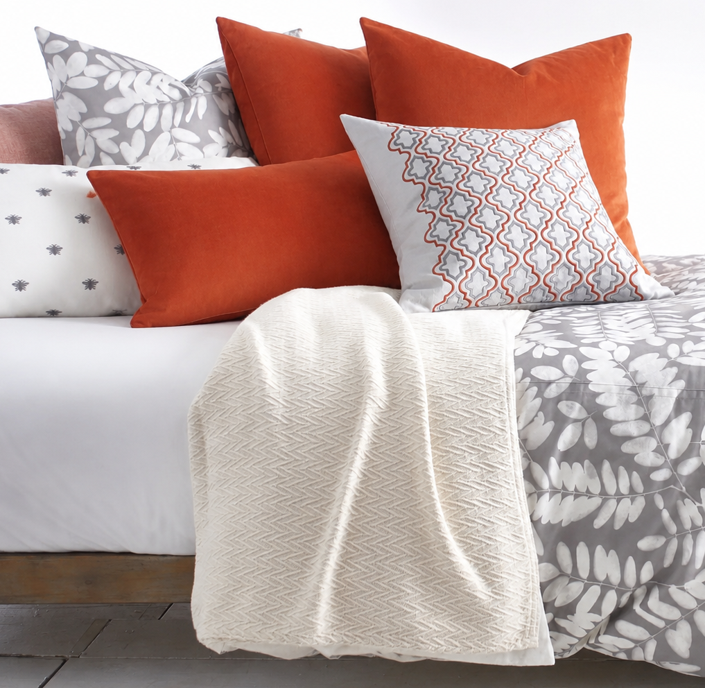 Flora Shams and Pillows