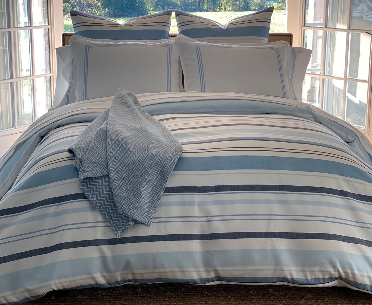 Harbor Stripe Duvet Cover - Available in Two Colors