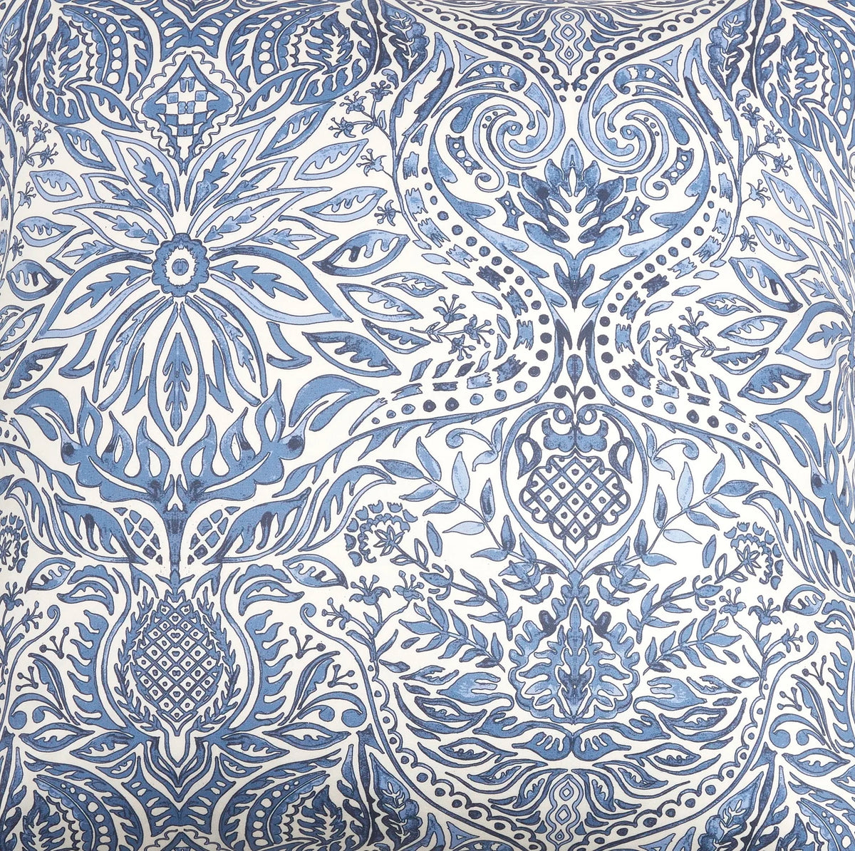 Indigo Print Shams and Pillows