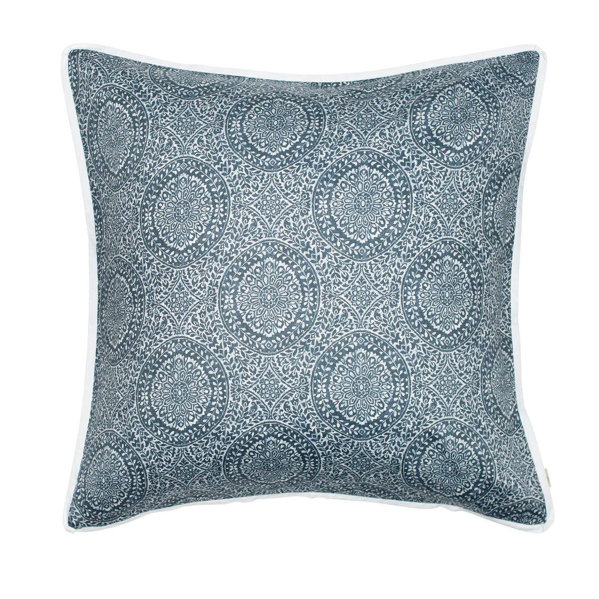 Emblem Shams And Pillows - Available in Four Colors.
