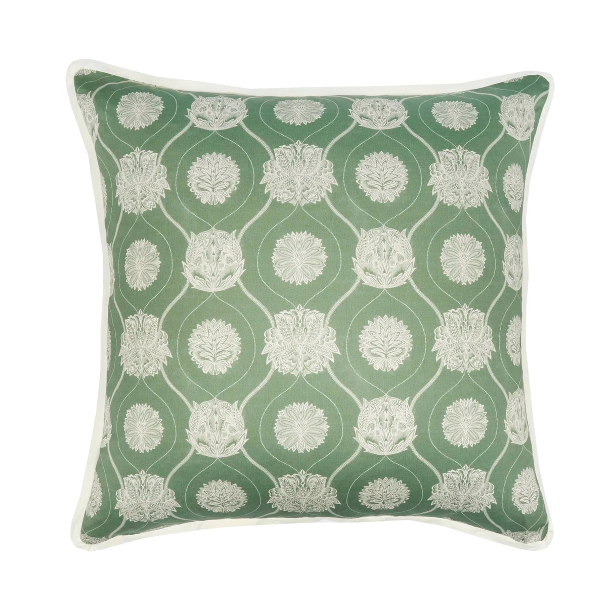 Serpentine Garden Shams and Pillows - Available in Four Colors