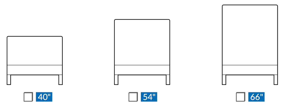 Tyler Slipcovered Bed - Multiple Headboard Heights