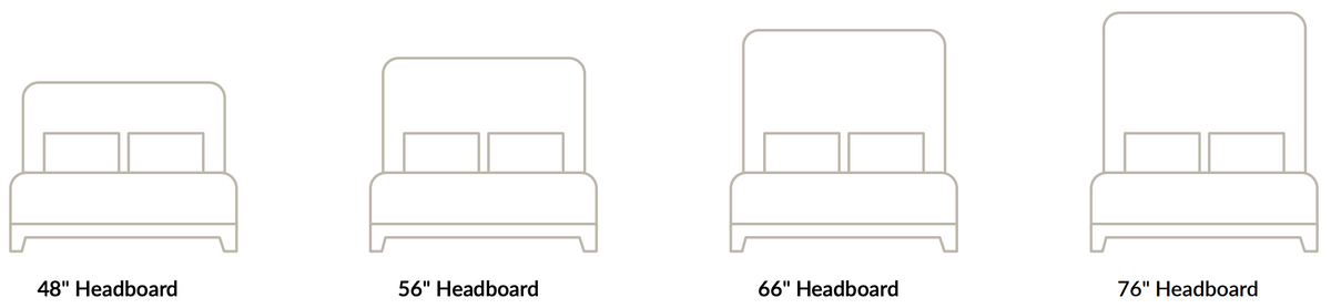 Brookhaven Bed - Multiple Headboard Heights