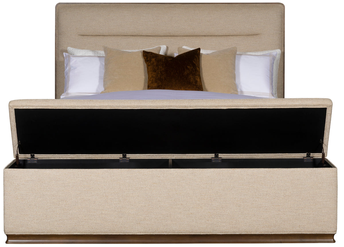 Tucker King Bed with Storage Bench