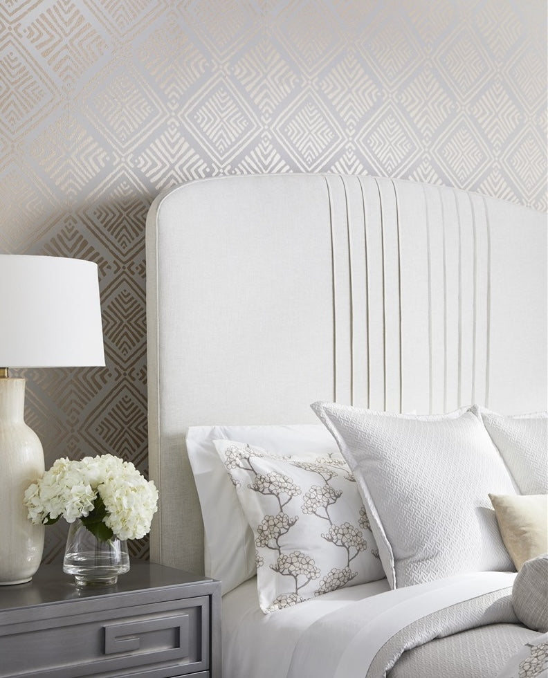 Jennifer Pleated Headboard - Multiple Heights