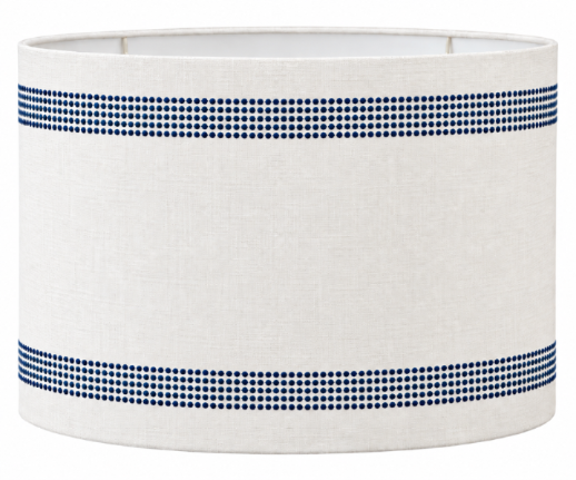 Custom Basket Weave Belgium Linen Lamp Shade